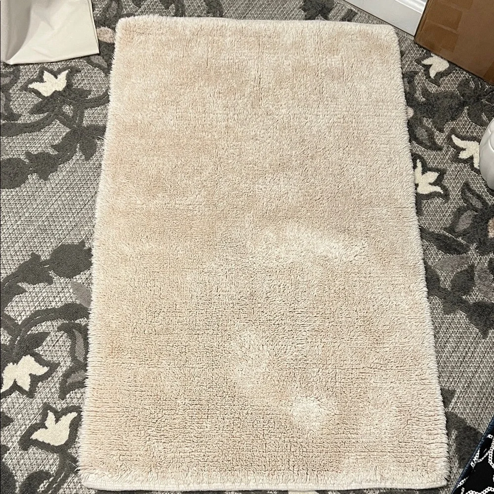 Plush Cream Area Rug